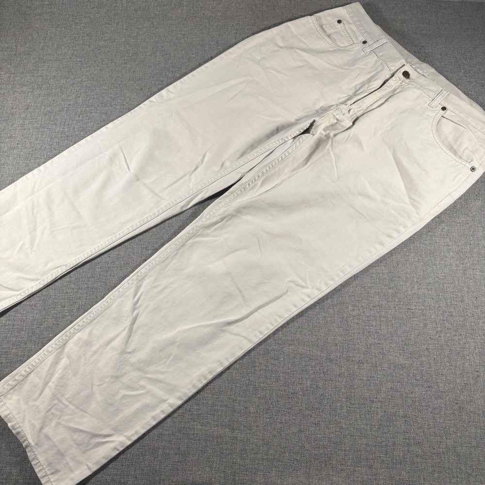 Bills Khakis Chino Pants Mens 35x30 Light Tan Standard Issue Twill 5-Pocket